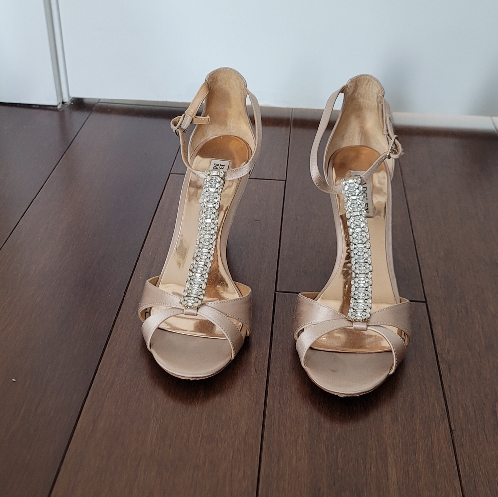 Badgley Mischka Wedge Heels size 8.5